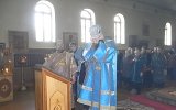 Архиерейское богослужение в Суворове, 6.04.2012