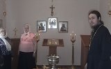 Освящение молельной комнаты в поселке Северо-Агеевский, 12.04.2012