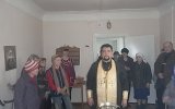 Освящение молельной комнаты в поселке Северо-Агеевский, 12.04.2012