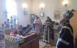 Архиерейская служба в Суворове